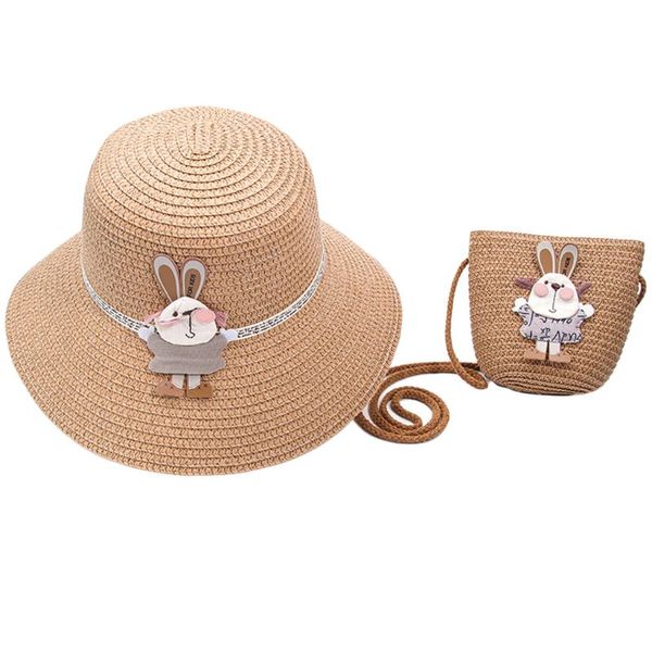 summer kids woven straw sun visor hat with handbag pouch set cartoon pompom bow wide brim travel vacation beach cap, Yellow
summer kids woven straw sun visor hat with handbag pouch set cartoon pompom bow wide brim travel vacation beach cap, Yellow