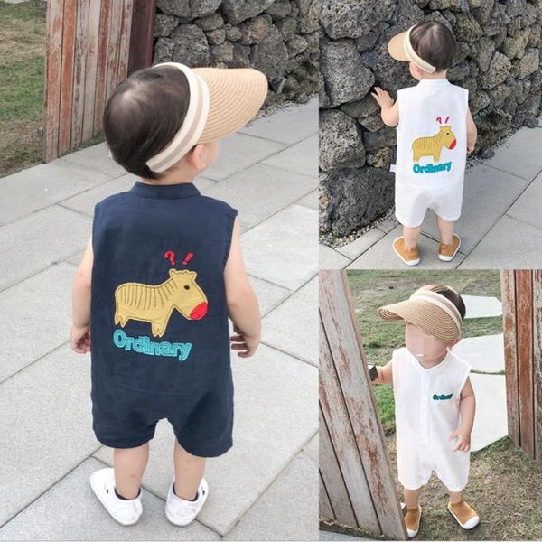 7plus1 baby girl cool cartoon jumpsuits summer sleeveless shirts style rompers kids korea boys white cotton jumpsuits clothing, Blue
7plus1 baby girl cool cartoon jumpsuits summer sleeveless shirts style rompers kids korea boys white cotton jumpsuits clothing, Blue