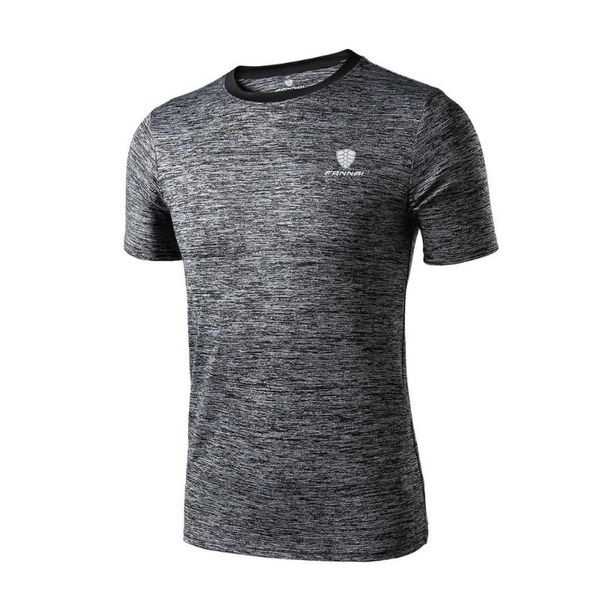 fannai men short sleeve t-shirt outdoor round collar sports quick dry workout training running athletic shirts fn25, Black;blue
fannai men short sleeve t-shirt outdoor round collar sports quick dry workout training running athletic shirts fn25, Black;blue