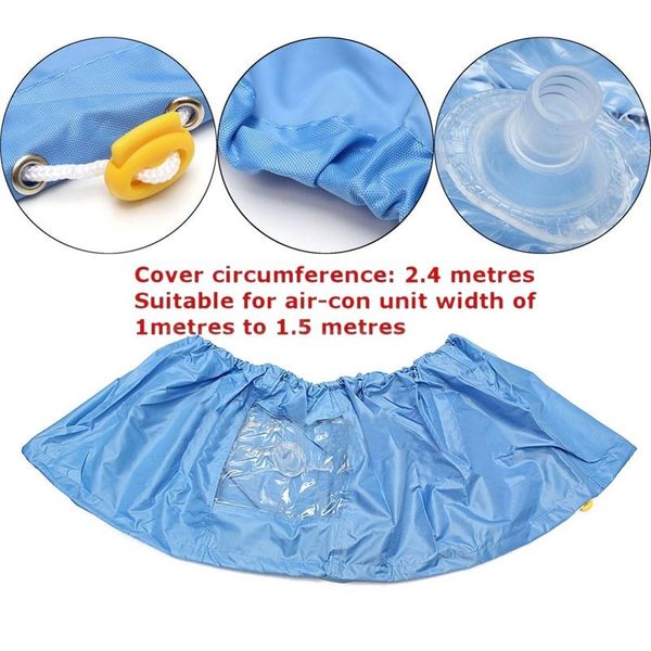 4 styles air conditioner cleaning dust washing cover clean waterproof protector, #4 blue(for perimeter 2.4m 1p-1.5p) other household cleanin
4 styles air conditioner cleaning dust washing cover clean waterproof protector, #4 blue(for perimeter 2.4m 1p-1.5p) other household cleanin