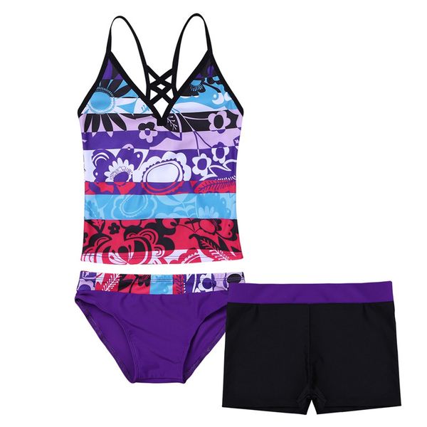 msemis kids girls tankini swimsuit floral printed swimwear children's bathing suit set swimsuit with swimming bottom shorts, White
msemis kids girls tankini swimsuit floral printed swimwear children's bathing suit set swimsuit with swimming bottom shorts, White