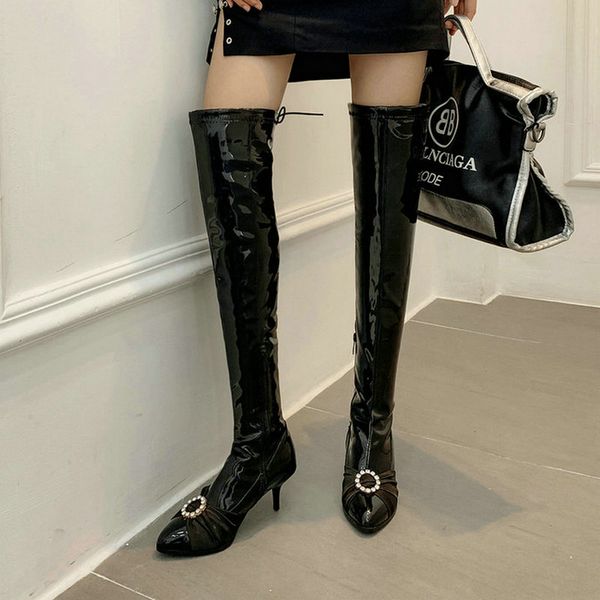 women over the knee boots fashion pointed toe thin heel women long boots patent pu leather zipper winter black red
women over the knee boots fashion pointed toe thin heel women long boots patent pu leather zipper winter black red