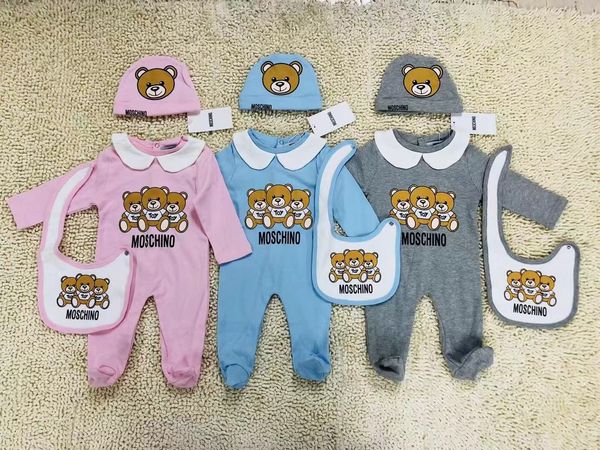 fashion baby clothes set cute newborn infant baby boys letter romper baby girl bibs cap outfits set, White
fashion baby clothes set cute newborn infant baby boys letter romper baby girl bibs cap outfits set, White