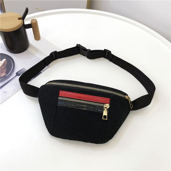 fashion chest bag waist packs women girl hit color zipper corduroy messenger bag chest waist
fashion chest bag waist packs women girl hit color zipper corduroy messenger bag chest waist