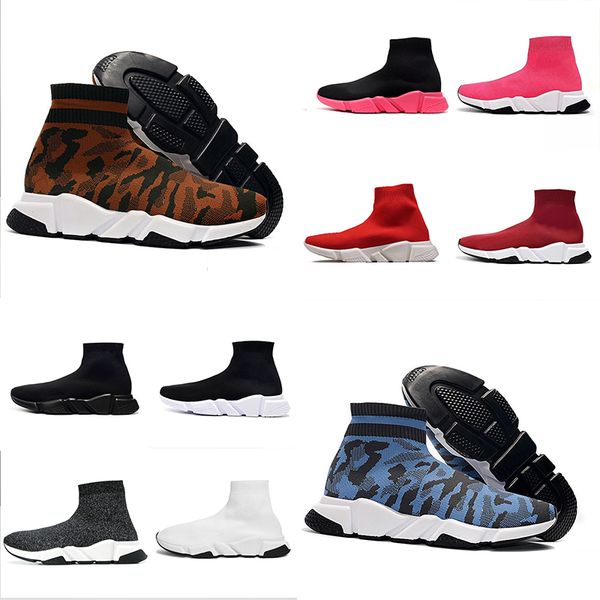 2020 men women designer socks shoes speed trainer triple black white glitter pink blue fashion luxury mens trainers casual canvas sneakers
2020 men women designer socks shoes speed trainer triple black white glitter pink blue fashion luxury mens trainers casual canvas sneakers
