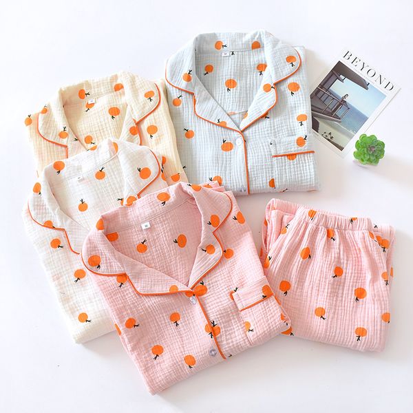 comforrt pajama set for women orange printed cotton sleepwear suit female nightwear spring long sleeve casual homewear set, Black;red
comforrt pajama set for women orange printed cotton sleepwear suit female nightwear spring long sleeve casual homewear set, Black;red
