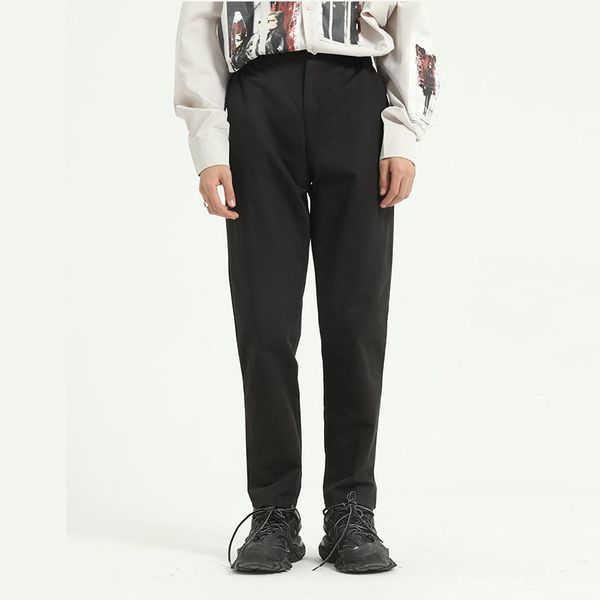 man casual loose basic pant male streetwear hip hop solid color cargo pant jogger harem trousers, Black
man casual loose basic pant male streetwear hip hop solid color cargo pant jogger harem trousers, Black