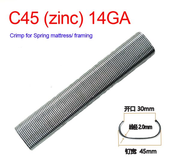 pneumatic c ring nail hog ring staples mtc560 c1 c43 c32 c38 c45 c50 11ga 14ga clamp crimp for spring mettres stone cage framing
pneumatic c ring nail hog ring staples mtc560 c1 c43 c32 c38 c45 c50 11ga 14ga clamp crimp for spring mettres stone cage framing