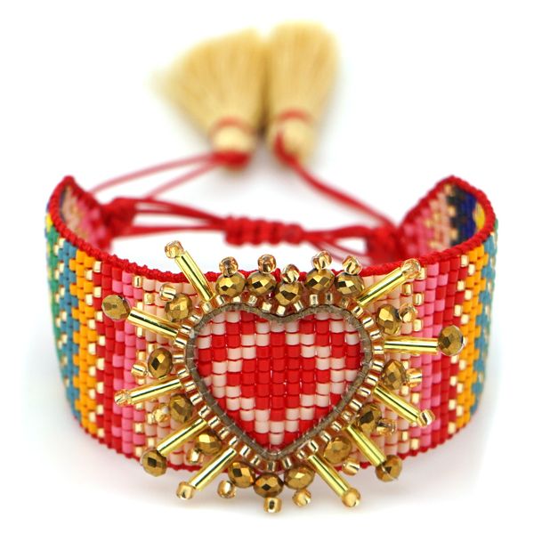 go2boho miyuki 3d сердце браслет богемского браслеты pulseras mujer moda 2019 женщины браслет ювелирных изделий boho chic ручной работы бусы, Golden;silver
go2boho miyuki 3d сердце браслет богемского браслеты pulseras mujer moda 2019 женщины браслет ювелирных изделий boho chic ручной работы бусы, Golden;silver