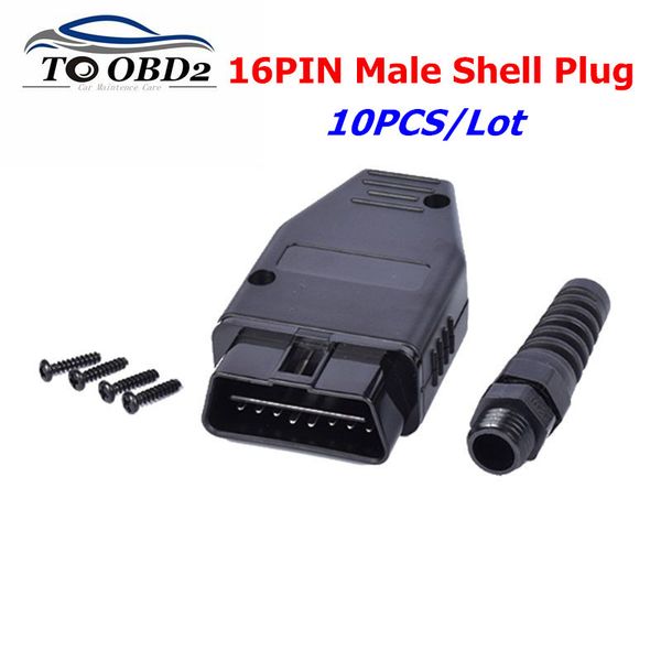 10шт/много оптовая obd2 16pin мужского разъем проводки автомобиля автоматический диагностический 16 контактный разъем адаптера мужской оболо
10шт/много оптовая obd2 16pin мужского разъем проводки автомобиля автоматический диагностический 16 контактный разъем адаптера мужской оболо