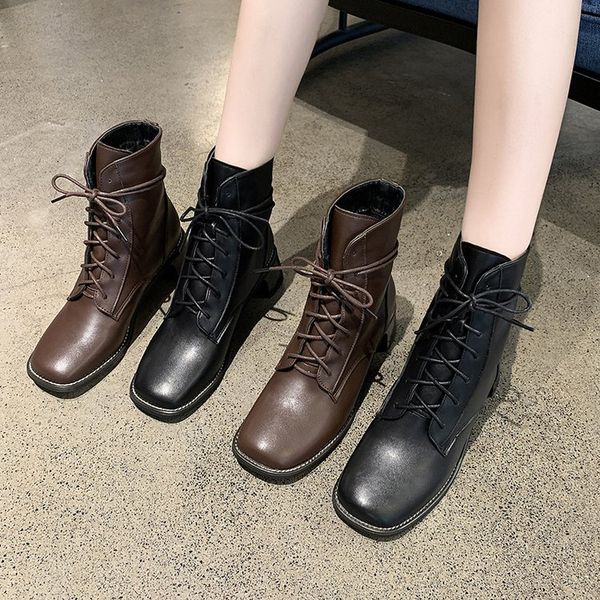 white ankle boots women's rubber shoes rain booties ladies boots-women round toe lace up low rock autumn 2019 med fabric flock, Black
white ankle boots women's rubber shoes rain booties ladies boots-women round toe lace up low rock autumn 2019 med fabric flock, Black