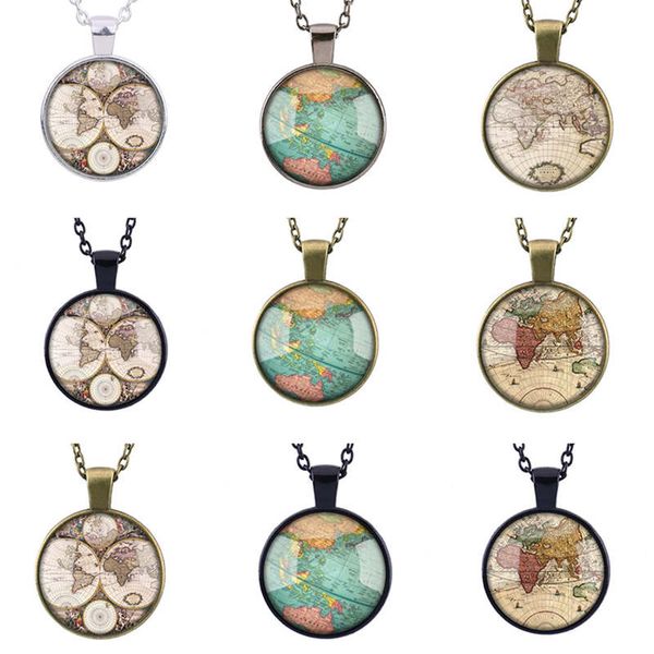 ancient map men and women's time gem necklace factory direct sale dan121 mix order pendant necklaces, Silver
ancient map men and women's time gem necklace factory direct sale dan121 mix order pendant necklaces, Silver