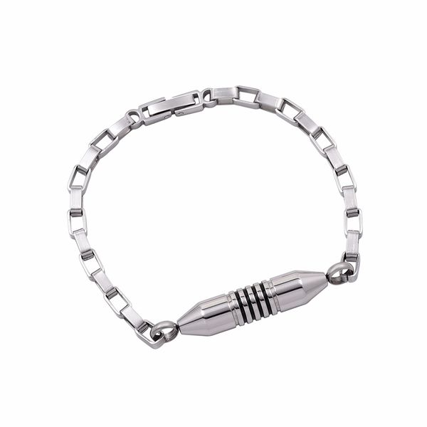 ijb5092 fashion 316l stainless steel cremation ashes urn bracelet memorial keepsake ashes holder chain bracelet, Black
ijb5092 fashion 316l stainless steel cremation ashes urn bracelet memorial keepsake ashes holder chain bracelet, Black