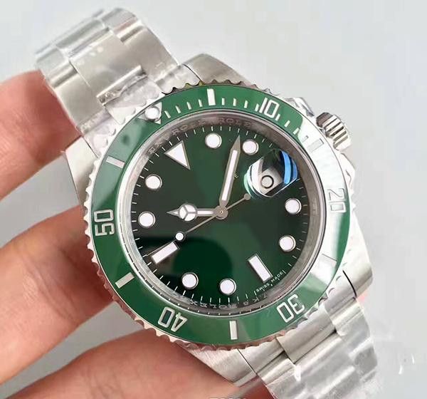 luxury men watches ceramic bezel sapphire glass 40mm 116610ln 116610 green dial asia 2813 automatic mechanical mens wristwatch, Slivery;brown
luxury men watches ceramic bezel sapphire glass 40mm 116610ln 116610 green dial asia 2813 automatic mechanical mens wristwatch, Slivery;brown