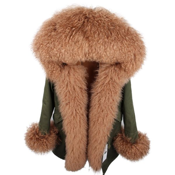 2019 winter new detachable super lamb fur collar fur long section plus velvet thickening to overcome, Black
2019 winter new detachable super lamb fur collar fur long section plus velvet thickening to overcome, Black