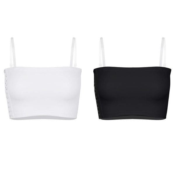 yizyif womens strapless chest binder breast wrap short corset tomboy chest binder with invisible straps transgender lesbian, Black;white
yizyif womens strapless chest binder breast wrap short corset tomboy chest binder with invisible straps transgender lesbian, Black;white