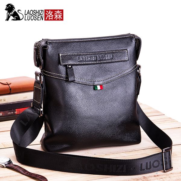 laoshizi luosen genuine leather bags men messenger bags male small flap casual leather shoulder crossbody handbag 91206
laoshizi luosen genuine leather bags men messenger bags male small flap casual leather shoulder crossbody handbag 91206