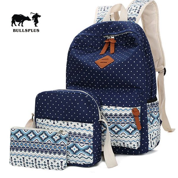 new style canvas backpack national style three piece cover mother bag student leisure backpack small bookbag
new style canvas backpack national style three piece cover mother bag student leisure backpack small bookbag
