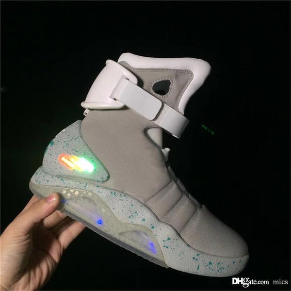 2019 air mag back to the future glow in the dark gray sneakers marty mcfly led shoes black mag marty mcflys sneakers with box quality
2019 air mag back to the future glow in the dark gray sneakers marty mcfly led shoes black mag marty mcflys sneakers with box quality