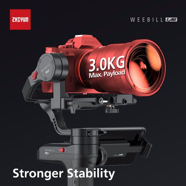 zhiyun weebill lab 3-axis handheld gimbal stabilizer for mirrorless camera sony a7r3 a7s2 a7m3 a6300 a6500 lumix gh5 pk crane 3
zhiyun weebill lab 3-axis handheld gimbal stabilizer for mirrorless camera sony a7r3 a7s2 a7m3 a6300 a6500 lumix gh5 pk crane 3