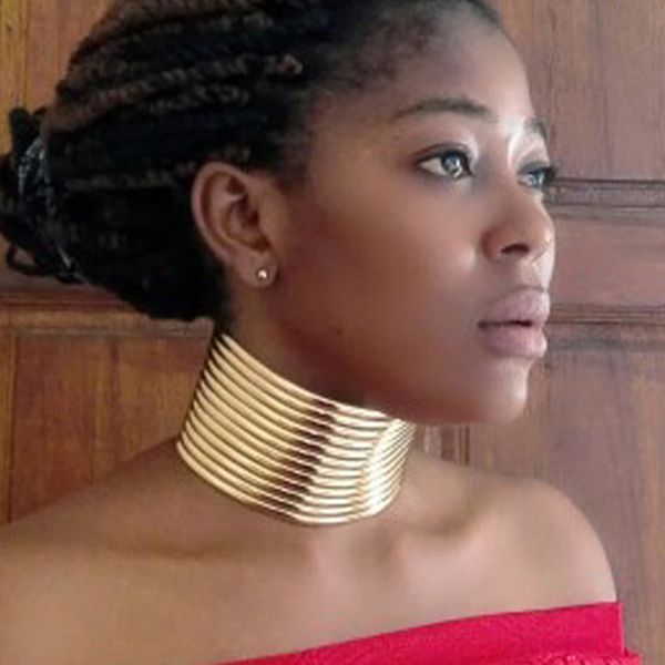 vintage statement choker necklace sets women african jewelry leather collar chunky necklace bracelets set adjustable 2019 ukmoc, Silver
vintage statement choker necklace sets women african jewelry leather collar chunky necklace bracelets set adjustable 2019 ukmoc, Silver