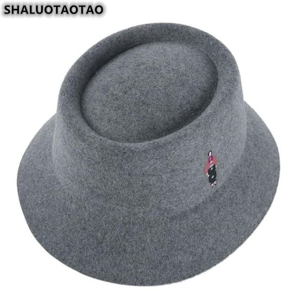 shaluotaotao panama ladies cap quality fashion wool bucket hats men women elegant noble sombrero autumn winter trend couple hat
shaluotaotao panama ladies cap quality fashion wool bucket hats men women elegant noble sombrero autumn winter trend couple hat