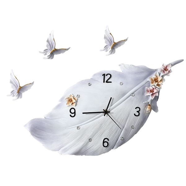 nordic luxury wall clock 3d living room creative modern clocks wall home decor feather watch home horloge decoration fz327
nordic luxury wall clock 3d living room creative modern clocks wall home decor feather watch home horloge decoration fz327