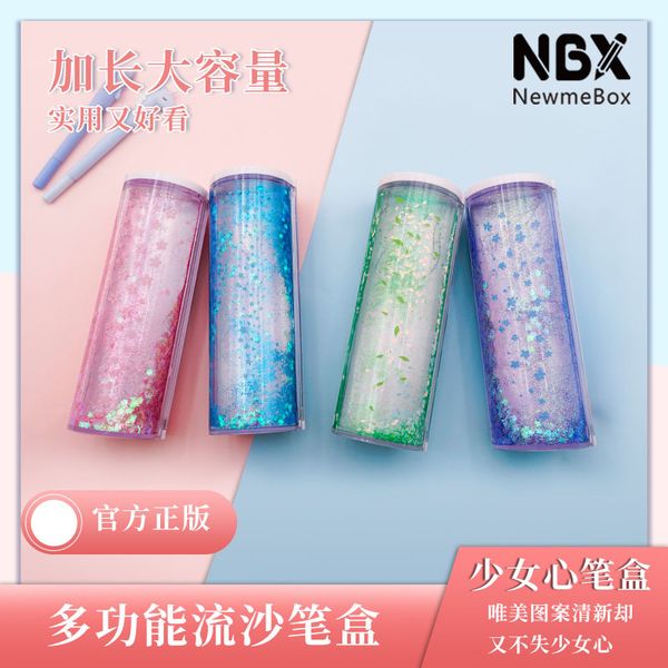 creative school supplies pen box quicksand style stationery box cute multi-function sequin pencil case
creative school supplies pen box quicksand style stationery box cute multi-function sequin pencil case