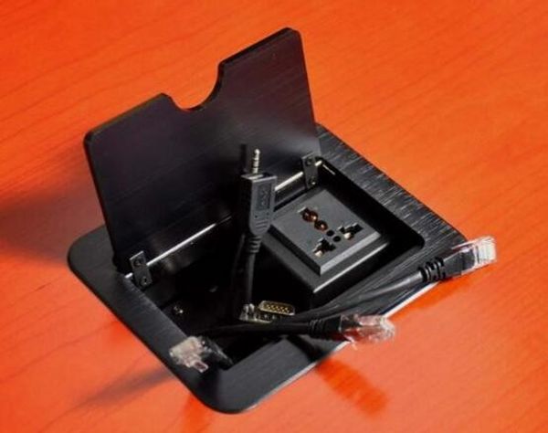 2019 конференц-стол коробка ес розетка переменного тока кабели hdmix2 / usbx1 / rj45x2 / 3.5mmx1 стальной провод кабель управление лотком
2019 конференц-стол коробка ес розетка переменного тока кабели hdmix2 / usbx1 / rj45x2 / 3.5mmx1 стальной провод кабель управление лотком