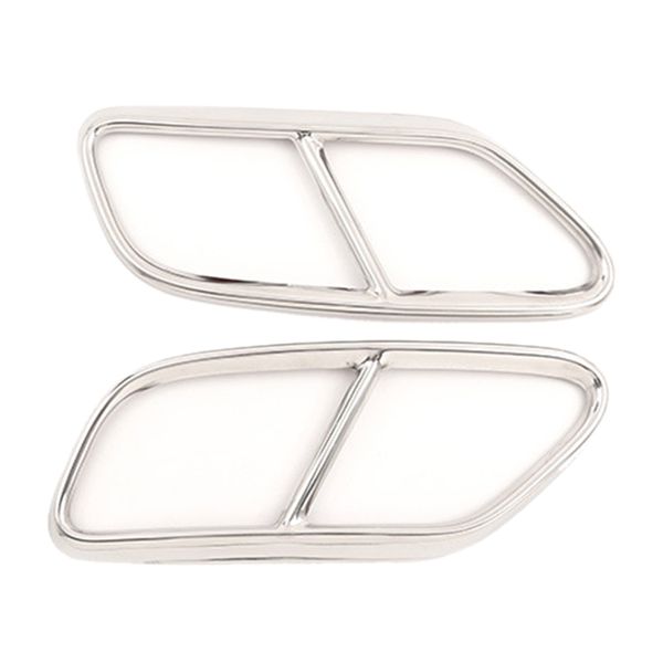 stainless steel car exhaust pipe tail throat decor frame trim cover liner accessories for a4 b9 2017-2019
stainless steel car exhaust pipe tail throat decor frame trim cover liner accessories for a4 b9 2017-2019