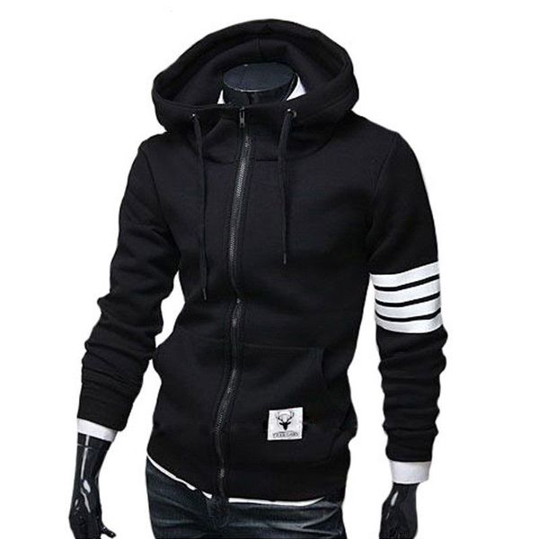 men striped hoodies winter mens basic loose hooded sweatshirts pullover male casual warm cotton hoodie sweatshirts, Black
men striped hoodies winter mens basic loose hooded sweatshirts pullover male casual warm cotton hoodie sweatshirts, Black