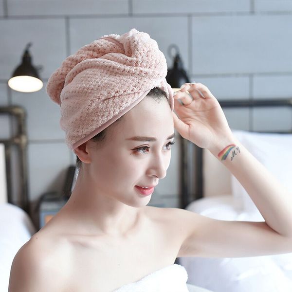 magical coral fleece dry hair cap thicken hair super absorbent quick-drying towel turban bath cap bathrobe hat wrap head gift
magical coral fleece dry hair cap thicken hair super absorbent quick-drying towel turban bath cap bathrobe hat wrap head gift
