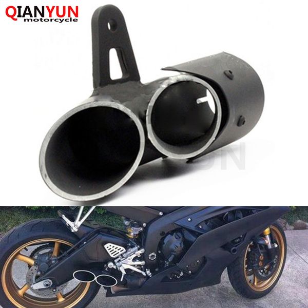 38-51mm double outlet aluminum alloy exhaust pipe modified motorcycle muffler system for yamaha r6 / r1 mt07 mt09 zx6r
38-51mm double outlet aluminum alloy exhaust pipe modified motorcycle muffler system for yamaha r6 / r1 mt07 mt09 zx6r