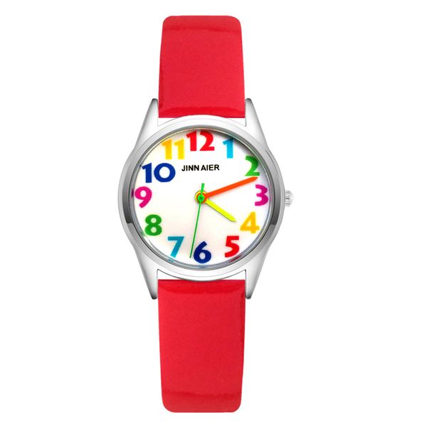 fashion pretty colorful arabic numerals style children's watches kids student girls boys quartz leather wrist watch clcok jn03, Blue
fashion pretty colorful arabic numerals style children's watches kids student girls boys quartz leather wrist watch clcok jn03, Blue