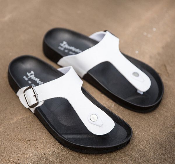 2018 casual sandals fashion cork slippers summer men beach slippers flip slip-resistant trend of sandals zapatos plus size, Black
2018 casual sandals fashion cork slippers summer men beach slippers flip slip-resistant trend of sandals zapatos plus size, Black