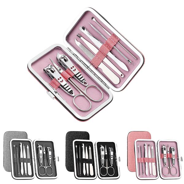 8 pcs stainless steel nail clipper cutter trimmer ear pick grooming kit manicure pedicure toe nail tools set with case portable
8 pcs stainless steel nail clipper cutter trimmer ear pick grooming kit manicure pedicure toe nail tools set with case portable