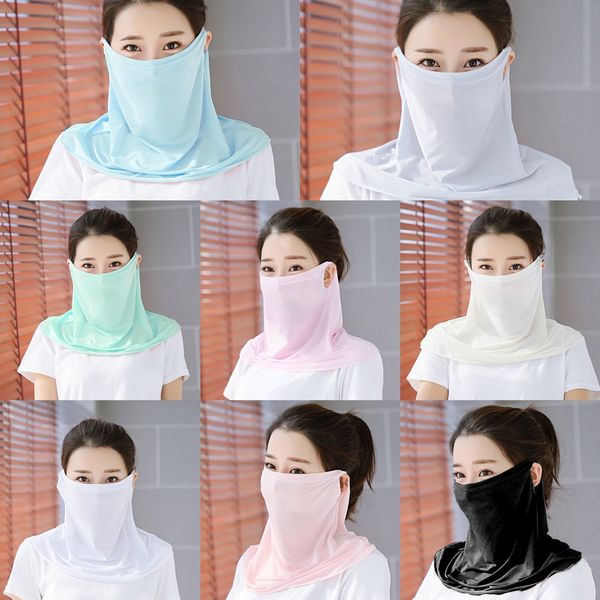 ydmfw spring and summer mask scarf scarf large sunscreen female neck protection breathable mask face full, Black
ydmfw spring and summer mask scarf scarf large sunscreen female neck protection breathable mask face full, Black