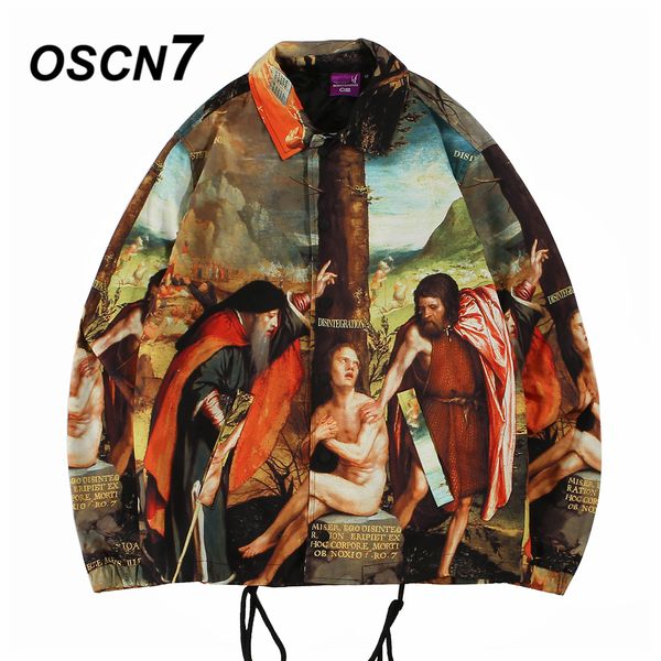 oscn7 hip hop contrast color print jackets men 2019 new japanese streetwear loose casual women jackets coat f6201, Black;brown
oscn7 hip hop contrast color print jackets men 2019 new japanese streetwear loose casual women jackets coat f6201, Black;brown
