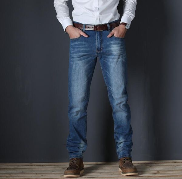 foreign designer fashion casual slim stretch jeans pants trousers for men contracted style light blue
foreign designer fashion casual slim stretch jeans pants trousers for men contracted style light blue