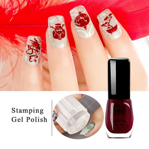 5ml nail polish glitter stamping polish nail art stamp plate printing art varnish 17 colors available
5ml nail polish glitter stamping polish nail art stamp plate printing art varnish 17 colors available