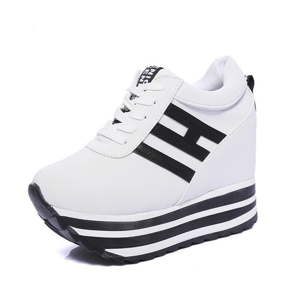 high flat shoes woman 2019 spring new hidden wedge sneakers female vulcanize, Black;white
high flat shoes woman 2019 spring new hidden wedge sneakers female vulcanize, Black;white