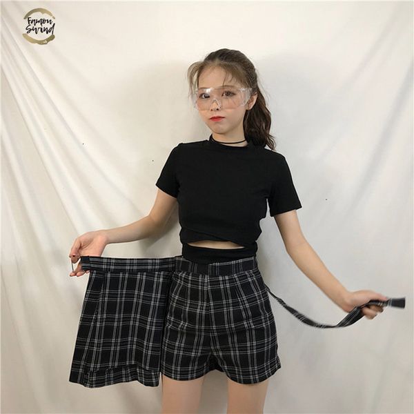 женщины летняя юбка плед-линии высокой талией повседневная мода kawaii student женские юбки whit шорты женский юбка, Black
женщины летняя юбка плед-линии высокой талией повседневная мода kawaii student женские юбки whit шорты женский юбка, Black