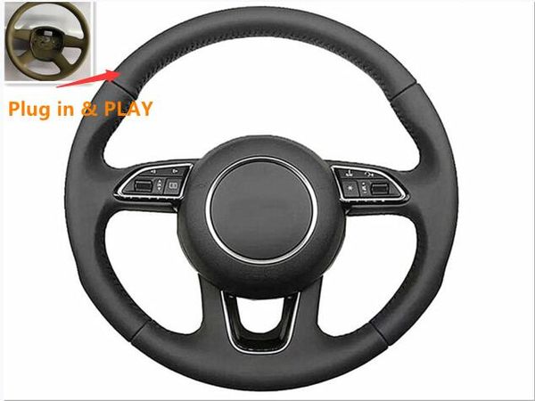 3 stroke genuine leather steering wheel with air bag for old model a4l q5 a6l 4 stroke to be retrofitted upgraded
3 stroke genuine leather steering wheel with air bag for old model a4l q5 a6l 4 stroke to be retrofitted upgraded