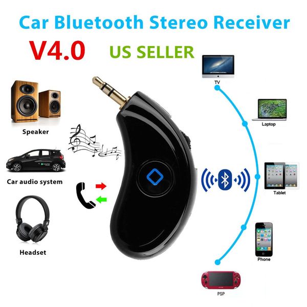 3.5mm bluetooth 4.0 wireless receiver speaker music streaming car stereo receiver audio adapter car aux adapter speaker (black
3.5mm bluetooth 4.0 wireless receiver speaker music streaming car stereo receiver audio adapter car aux adapter speaker (black