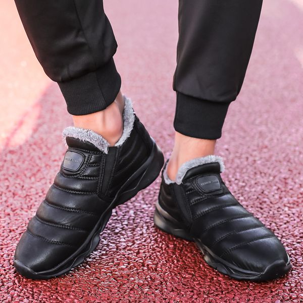 big size 46 fashion quality snow boots men winter warm plush ankle boots waterproof men winter casual sneakers shoes, Black
big size 46 fashion quality snow boots men winter warm plush ankle boots waterproof men winter casual sneakers shoes, Black