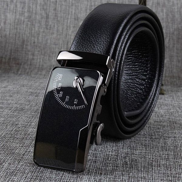 men's fashion cowhide business sports belt reversible black leather automatic buckle belt casual business belt gift, Black;brown
men's fashion cowhide business sports belt reversible black leather automatic buckle belt casual business belt gift, Black;brown
