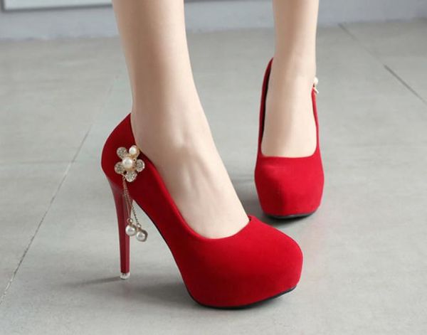 2019 women's shoes in spring and autumn with new style high heel fine heel round head waterproof table suede @qq652652, Black
2019 women's shoes in spring and autumn with new style high heel fine heel round head waterproof table suede @qq652652, Black