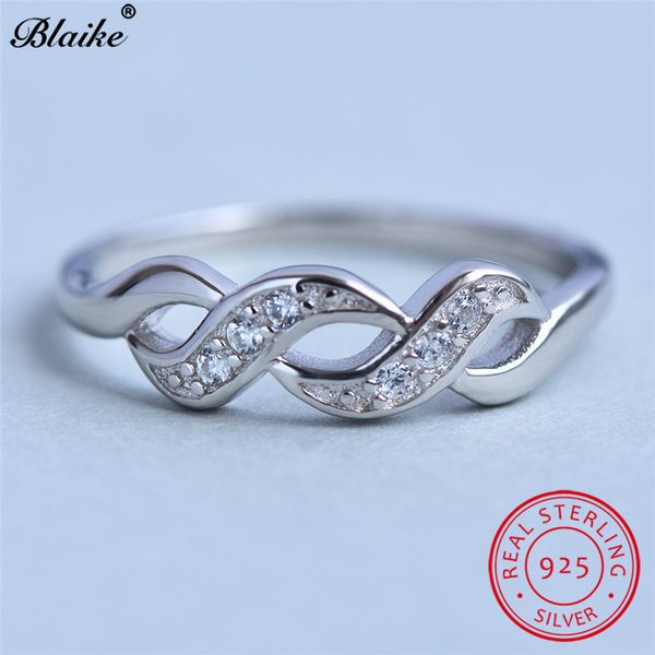 blaike 925 sterling silver infinity rings for women white zircon stone minimalist wedding ring wave cross thin ring fine jewelry, Golden;silver
blaike 925 sterling silver infinity rings for women white zircon stone minimalist wedding ring wave cross thin ring fine jewelry, Golden;silver