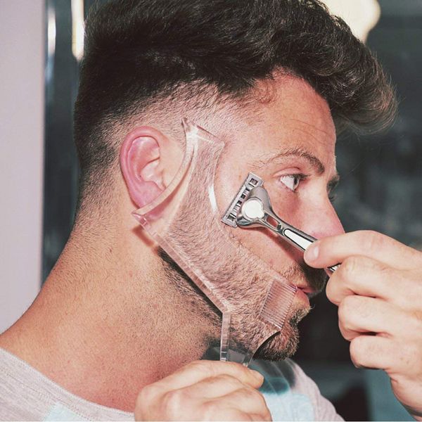 men beard shaping styling template comb black transparent men's beards combs beauty tool for hair beard trim templates
men beard shaping styling template comb black transparent men's beards combs beauty tool for hair beard trim templates