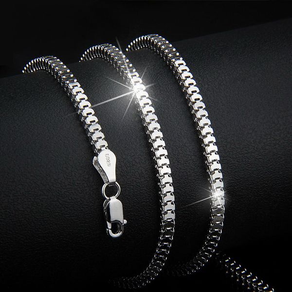 2.4mm width solid 925 silver necklace, sterling silver square snake chain necklace, choker necklace
2.4mm width solid 925 silver necklace, sterling silver square snake chain necklace, choker necklace